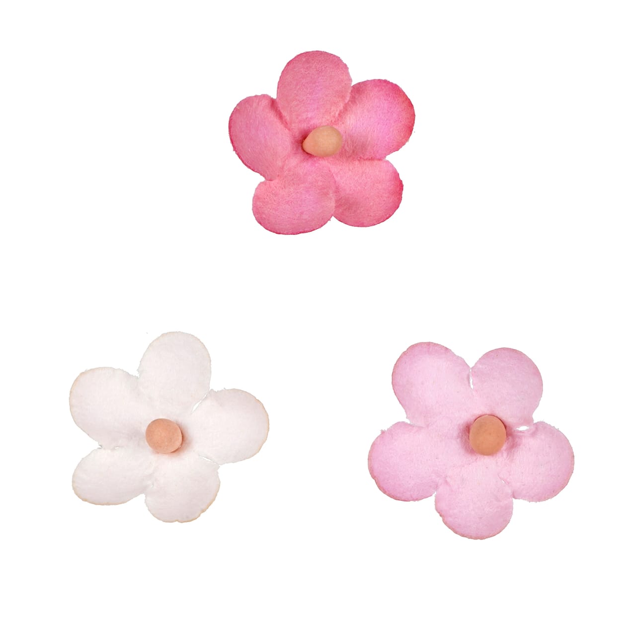 Pink Paper Flowers by Recollections™, 120ct.